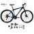 Bicicleta Aro 29 Gta Start Kit 2x9 Gta Sunrun Freio Disco K7 11/36 Pedivela 24/38d Suspensão Trava - Preto+Azul