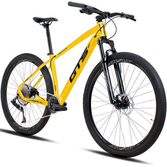 Bicicleta Aro 29 GTS FEEL AVAX Quadro em Aluminio 12 Marchas Freio a Disco Hidráulico