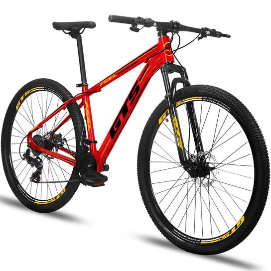 Bicicleta Aro 29 Gts Feel Freio a Disco 24 Marchas