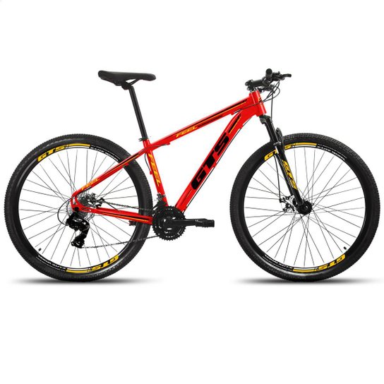Bicicleta Aro 29 Gts Feel Freio a Disco 24 Marchas
