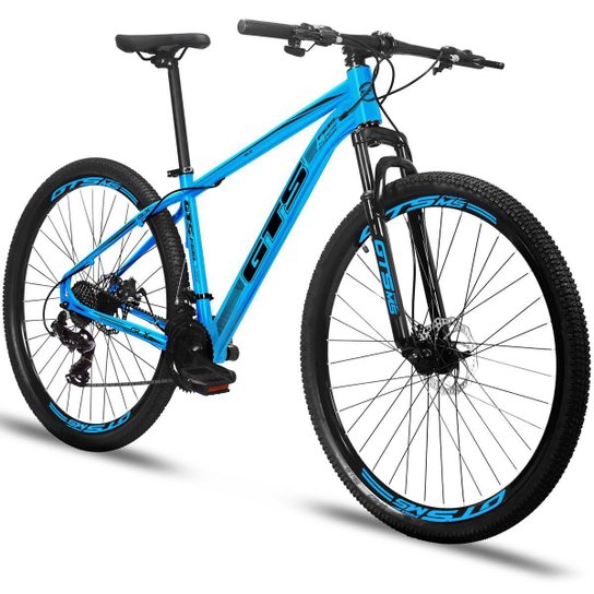 Bicicleta Aro 29 GTS Feel GLX 24 Marchas Freios A Disco