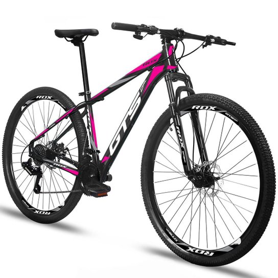 Bicicleta Aro 29 GTS FEEL RDX Câmbio Shimano Freio a Disco 21 Marchas