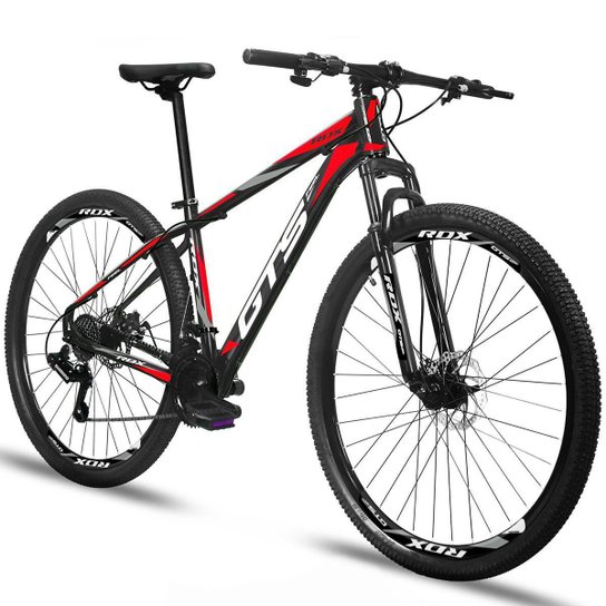 Bicicleta Aro 29 GTS FEEL RDX Freio A Disco 24 Marchas