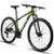 Bicicleta Aro 29 GTS FEEL RDX Freio A Disco 24 Marchas - Preto+verde