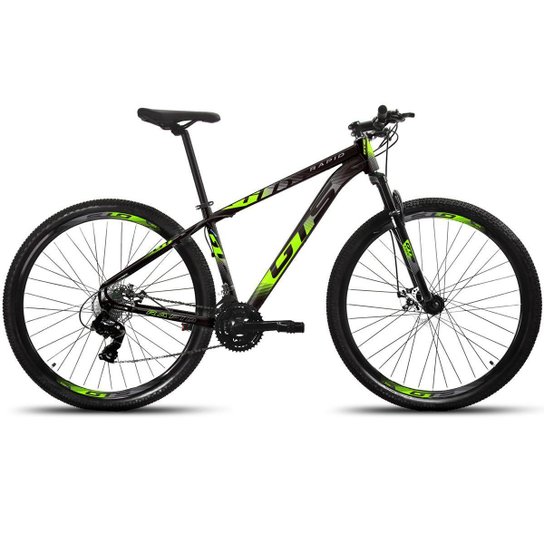 Bicicleta Aro 29 Gts Rapid 24 Marchas Freio a Disco