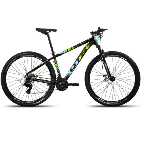 Bicicleta Aro 29 Gts Rapid Câmbio Shimano 21v Freio Disco Hidráulico