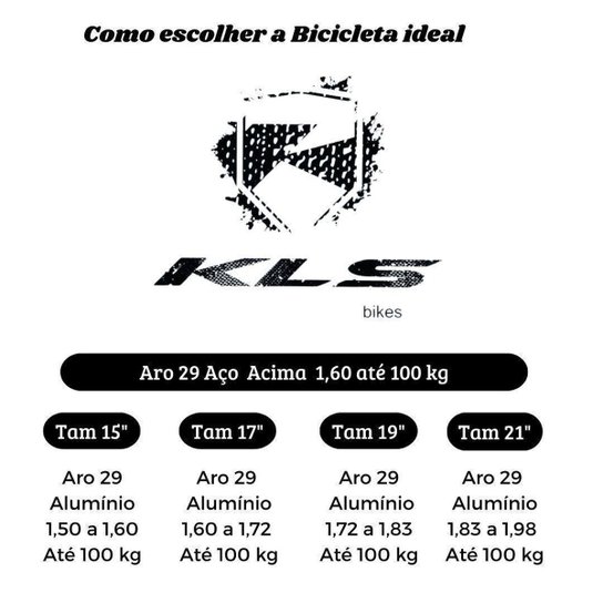 Bicicleta Aro 29 Kls Sport Gold CD/CT Shimano Disco Mtb 21V