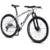 Bicicleta aro 29 KRW Alumínio 21 Vel Marchas Freio a Disco Suspensão dianteira Mountain Bike X41 - Branco+Preto