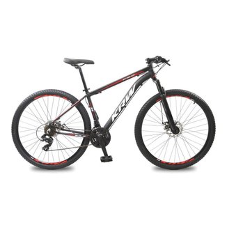 Bicicleta Aro 29 KRW Alumínio 24 Vel Freio a Disco X32