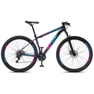 Bicicleta Aro 29 KRW Alumínio 24 Vel Freio a Disco X42