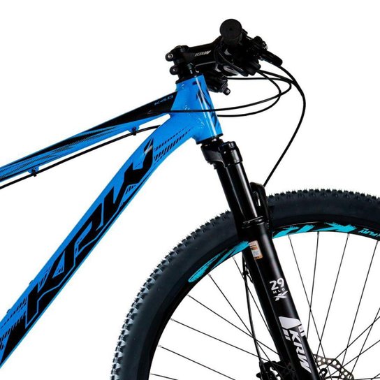 Bicicleta aro 29 KRW Alumínio 24 Vel Freio Hidráulico a Disco Suspensão dianteira Mountain Bike KR2