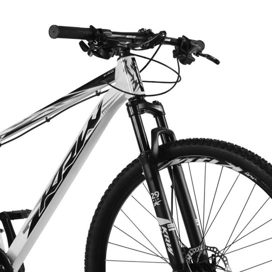 Bicicleta aro 29 KRW Alumínio 24 Vel Freio Hidráulico a Disco Suspensão dianteira Mountain Bike KR2
