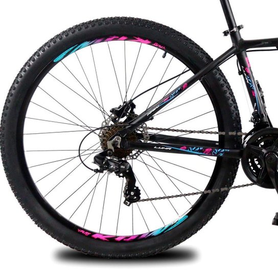 Bicicleta aro 29 KRW Alumínio 24 Vel Freio Hidráulico a Disco Suspensão dianteira Mountain Bike KR2
