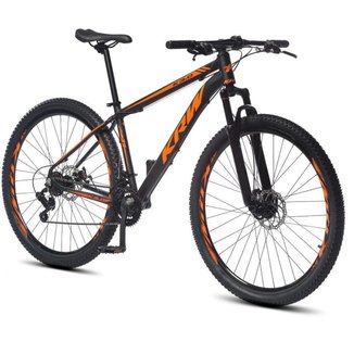 Bicicleta aro 29 KRW Alumínio 24 Vel Marchas Freio a Disco Suspensão dianteira Mountain Bike X32