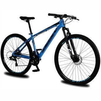 Bicicleta aro 29 KRW Alumínio 24 Velocidades Freio a Disco Suspensão dianteira Mountain Bike KR1