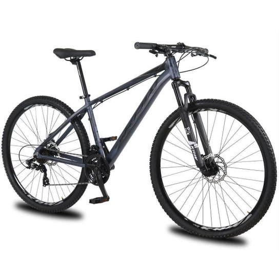 Bicicleta aro 29 KRW Alumínio 24 Velocidades Freio a Disco Suspensão dianteira Mountain Bike KR1