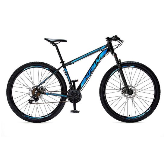 Bicicleta Aro 29 Krw Alumínio 24 Velocidades Freio a Disco Suspensão dianteira Mountain Bike S1