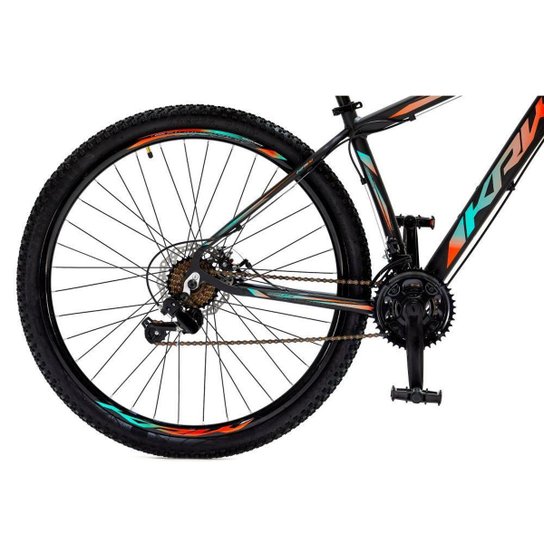 Bicicleta Aro 29 Krw Alumínio 24 Velocidades Freio a Disco Suspensão dianteira Mountain Bike S1