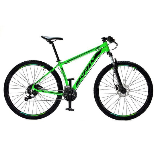 Bicicleta Aro 29 Krw Alumínio 24 Velocidades Freio Hidráulico Suspensão dianteira Mountain Bike S2