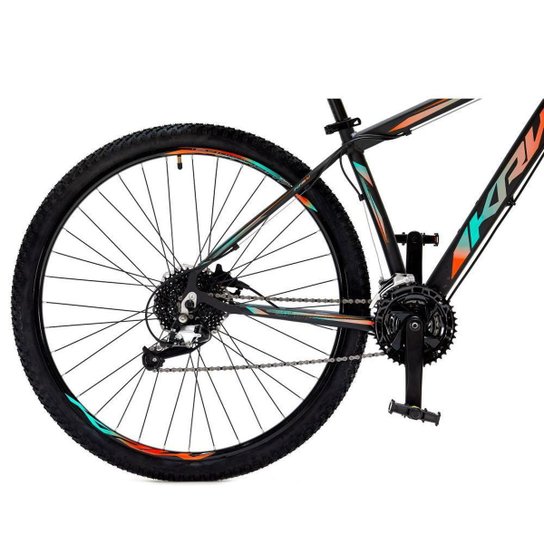 Bicicleta Aro 29 Krw Alumínio 24 Velocidades Freio Hidráulico Suspensão dianteira Mountain Bike S2