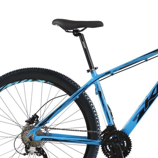 Bicicleta aro 29 KRW Alumínio 27 Vel Shimano Altus Freio Hidráulico Suspensão C/ Trava de ombro KR13