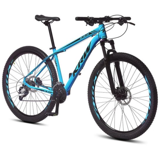 Bicicleta Aro 29 KRW Alumínio 27 Vel Shimano Altus Hidráulico com Trava S45