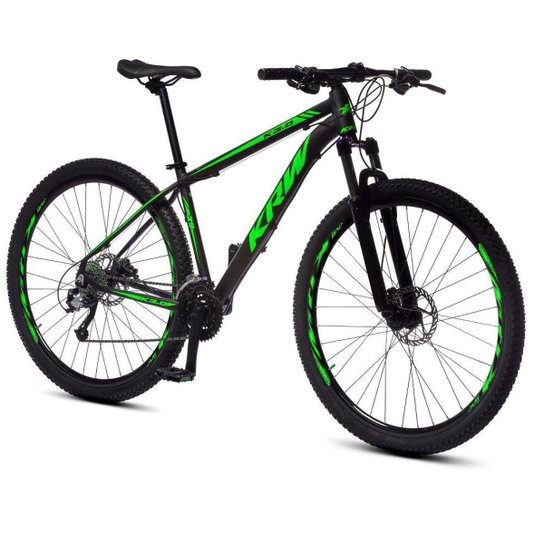 Bicicleta Aro 29 KRW Alumínio 27 Vel Shimano Altus Hidráulico com Trava S45