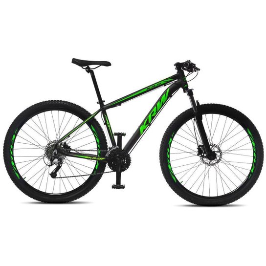 Bicicleta Aro 29 KRW Alumínio 27 Vel Shimano Altus Hidráulico com Trava S45