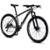 Bicicleta Aro 29 KRW Alumínio 27 Vel Shimano Altus Hidráulico com Trava S45 - Grafite+Preto