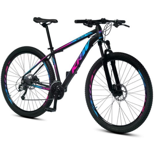 Bicicleta Aro 29 KRW Alumínio 27 Vel Shimano Altus Hidráulico com Trava S45