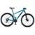 Bicicleta Aro 29 KRW Alumínio 27 Vel Shimano Altus Hidráulico com Trava S65 - Azul+Preto