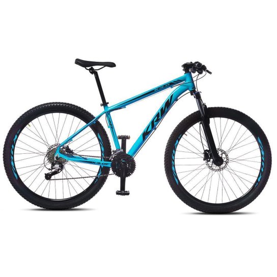 Bicicleta Aro 29 KRW Alumínio 27 Vel Shimano Altus Hidráulico com Trava S65