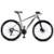 Bicicleta Aro 29 KRW Alumínio 27 Vel Shimano Altus Hidráulico com Trava S65 - Branco+Preto