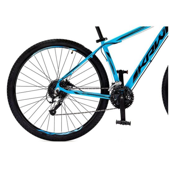 Bicicleta Aro 29 Krw Alumínio 27 Velocidades Freio Hidráulico Suspensão com Trava Mountain Bike S9
