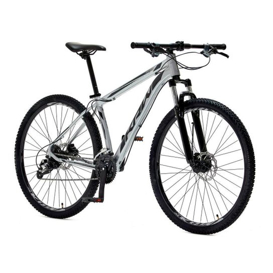 Bicicleta Aro 29 Krw Alumínio 27 Velocidades Freio Hidráulico Suspensão com Trava Mountain Bike S9