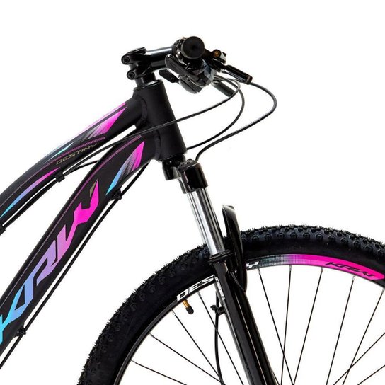 Bicicleta Aro 29 Krw Alumínio 27 Velocidades Freio Hidráulico Suspensão com Trava Mountain Bike S9