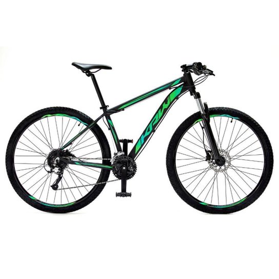 Bicicleta Aro 29 Krw Alumínio 27 Velocidades Freio Hidráulico Suspensão com Trava Mountain Bike S9