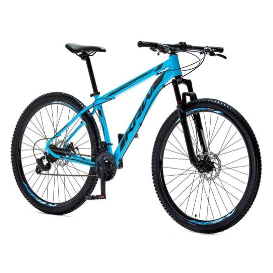 Bicicleta Aro 29 Krw Alumínio 27 Velocidades Freio Hidráulico Suspensão dianteira Mountain Bike S8