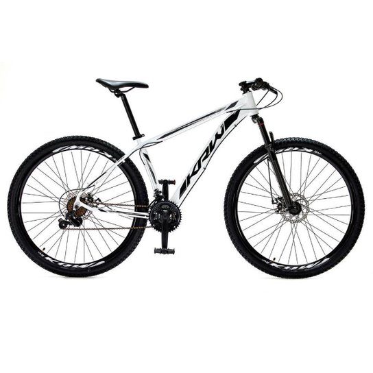 Bicicleta Aro 29 Krw Alumínio Shimano 24 Velocidades Freio a Disco Suspensão Mountain Bike S4