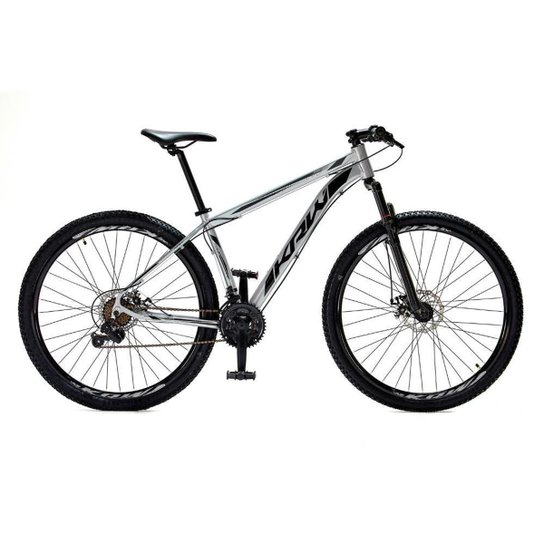Bicicleta Aro 29 Krw Alumínio Shimano 24 Velocidades Freio a Disco Suspensão Mountain Bike S4