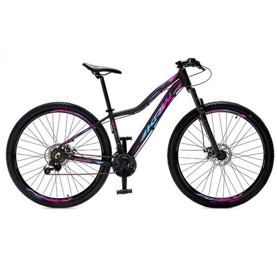 Bicicleta Aro 29 Krw Alumínio Shimano 24 Velocidades Freio a Disco Suspensão Mountain Bike S4