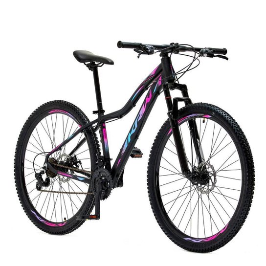 Bicicleta Aro 29 Krw Alumínio Shimano 24 Velocidades Freio a Disco Suspensão Mountain Bike S4