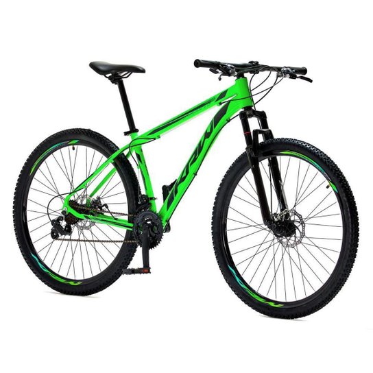 Bicicleta Aro 29 Krw Alumínio Shimano 24 Velocidades Freio a Disco Suspensão Mountain Bike S4