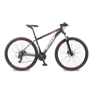 Bicicleta Aro 29 KRW Alumínio Shimano 24 Velocidades Freio Disco Hidráulico Suspensão Dianteira S61