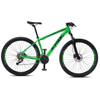 Bicicleta Aro 29 KRW Alumínio Shimano 24 Velocidades Freio Disco Hidráulico Suspensão Dianteira S61