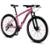 Bicicleta Aro 29 KRW Alumínio Shimano 24 Velocidades Freio Disco Hidráulico Suspensão Dianteira S61 - Rosa+Preto
