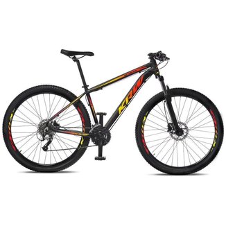 Bicicleta Aro 29 KRW Alumínio Shimano 24 Velocidades Freio Disco Hidráulico Suspensão Dianteira S61