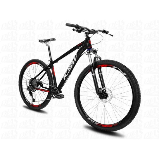 Bicicleta Aro 29 KSW 12 Velocidades Hidraulica K7 11/50D Suspensão com Trava Relação Absolute