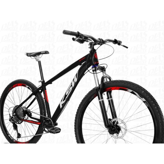 Bicicleta Aro 29 KSW 12 Velocidades Hidraulica K7 11/50D Suspensão com Trava Relação Absolute