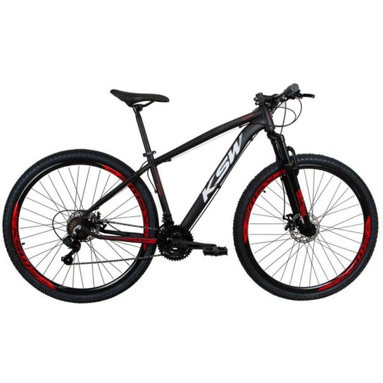 Bicicleta Aro 29 Ksw - 24V - Cambios Index